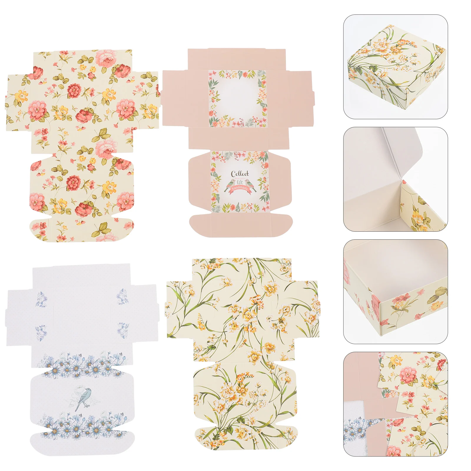 40 Pcs Handmade Soap Box Gift Cases Paper Container DIY Paperboard Packing Homemade Jam Mini Containers
40 Pcs Handmade Soap Box Gift Cases Paper Container DIY Paperboard Packing Homemade Jam Mini Containers
