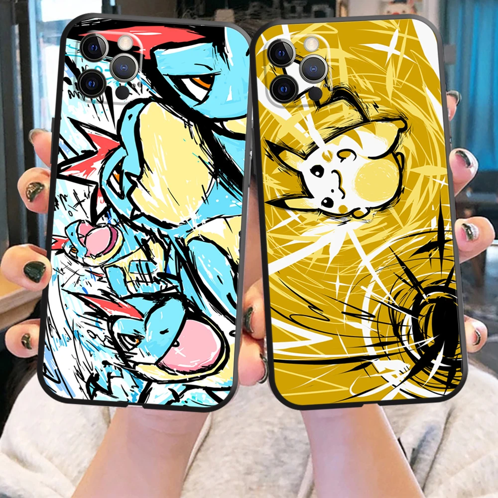 Phone Case For iPhone 11 12 13 Pro Max Mini X XR XS MAX SE 2020 8 7 6 6S Plus 5 Pikachu Pokemon Soft Silicone TPU Cover Funda
Phone Case For iPhone 11 12 13 Pro Max Mini X XR XS MAX SE 2020 8 7 6 6S Plus 5 Pikachu Pokemon Soft Silicone TPU Cover Funda