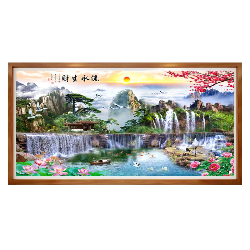 DIY Diamond Embroidery,Round Diamond Flowing water scenery Full rhinestone 5D Diamond painting cross stitch,needlework
DIY Diamond Embroidery,Round Diamond Flowing water scenery Full rhinestone 5D Diamond painting cross stitch,needlework