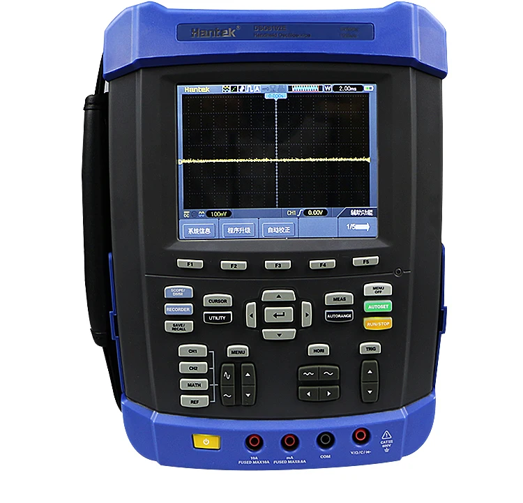 Hantek DSO8102E Handheld Oscilloscope Scopemeter 2Channels 100MHz 1GSa/s Arbitrary Waveform Generator 25MHz DMM USB DSO-8102E
Hantek DSO8102E Handheld Oscilloscope Scopemeter 2Channels 100MHz 1GSa/s Arbitrary Waveform Generator 25MHz DMM USB DSO-8102E