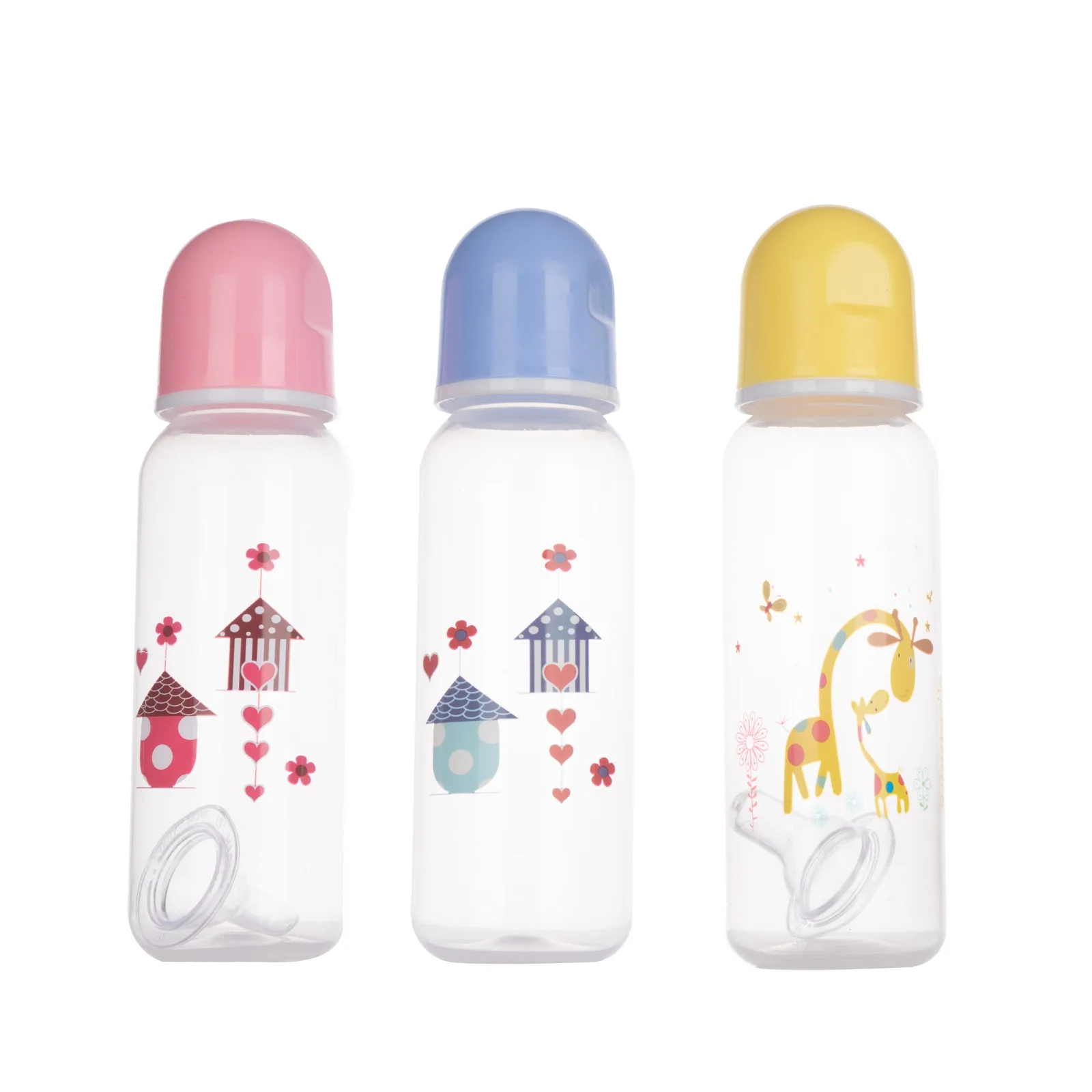 250ML Baby Bottle Learn Feeding Drinking Milk Bottles Portable Breast Nipple Pacifier Bottle Infant Newborn Children Feeder
250ML Baby Bottle Learn Feeding Drinking Milk Bottles Portable Breast Nipple Pacifier Bottle Infant Newborn Children Feeder