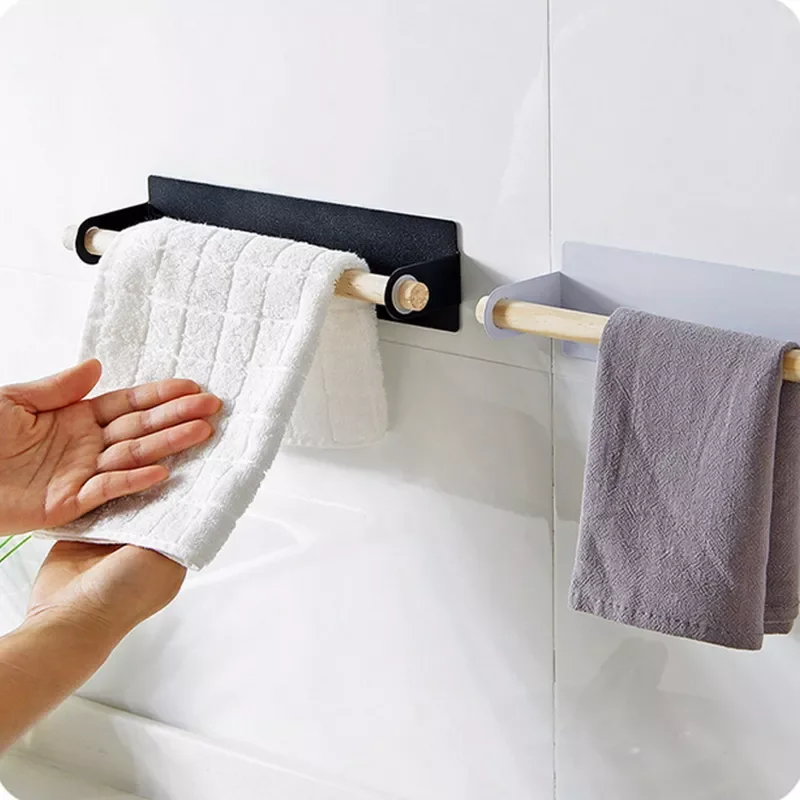 2022Wall-Mounted Household Self-Adhesive Towel Bar Bathroom Free-Perforated Iron Art Wooden Towel Storage Rack Kitchen Towel Rac
2022Wall-Mounted Household Self-Adhesive Towel Bar Bathroom Free-Perforated Iron Art Wooden Towel Storage Rack Kitchen Towel Rac