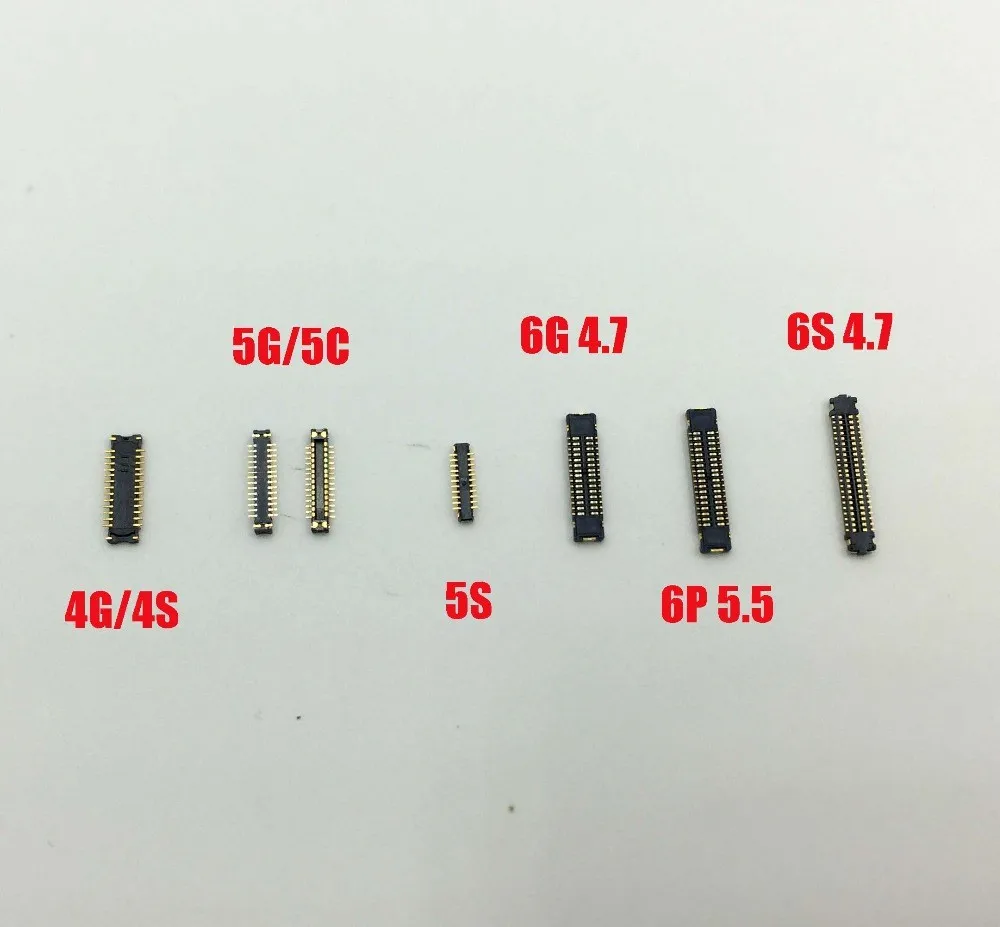 10pcs/Lot Original New LCD Display FPC Connector For iPhone 4s 5 5c 5s 6 6s 7 Plus On Motherboard Logic Board Mainboard
10pcs/Lot Original New LCD Display FPC Connector For iPhone 4s 5 5c 5s 6 6s 7 Plus On Motherboard Logic Board Mainboard