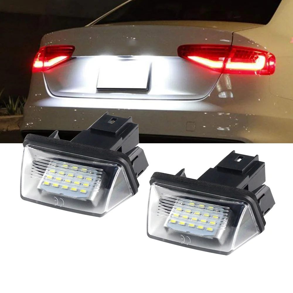 2 шт., светодиодные лампы для заднего номерного знака Citroen C3 C4 C5 Peugeot 206 207 306 307 308 5008
2 шт., светодиодные лампы для заднего номерного знака Citroen C3 C4 C5 Peugeot 206 207 306 307 308 5008