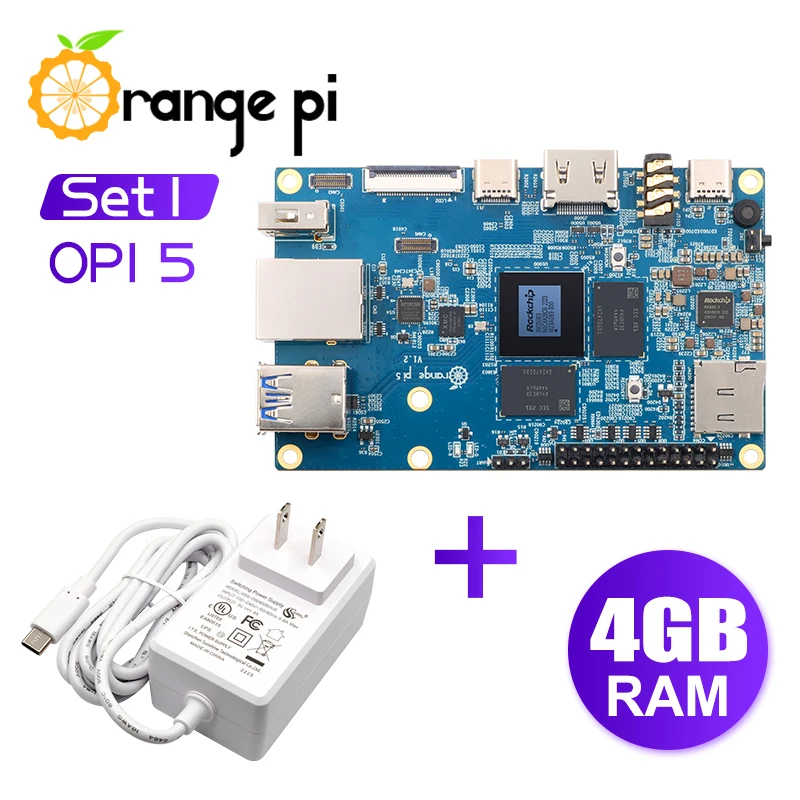 Новый оранжевый Pi 5 4 Гб + 5 В 4A Источник питания Type-C, RK3588S модуль PCIE внешний WiFi + BT,SSD Одиночная плата для разработки компьютера
Новый оранжевый Pi 5 4 Гб + 5 В 4A Источник питания Type-C, RK3588S модуль PCIE внешний WiFi + BT,SSD Одиночная плата для разработки компьютера