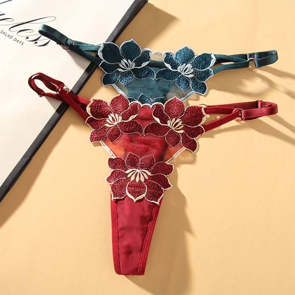 Women Sexy Mesh Briefs See Through Lingeries Underwear Hollow Out Erotic Panties Embroidered Thongs Adjustable Belt Knickers
Women Sexy Mesh Briefs See Through Lingeries Underwear Hollow Out Erotic Panties Embroidered Thongs Adjustable Belt Knickers