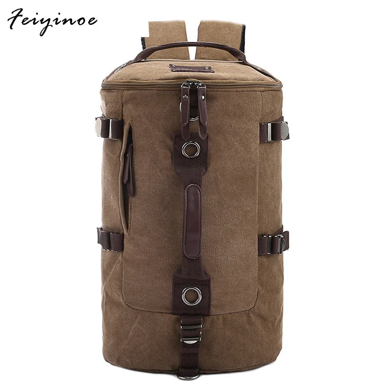 Large Capacity Man Travel Bag Mountaineering Backpack Men Bags Canvas Bucket Shoulder Backpack 012 Solid Bag Soft Handle
Large Capacity Man Travel Bag Mountaineering Backpack Men Bags Canvas Bucket Shoulder Backpack 012 Solid Bag Soft Handle