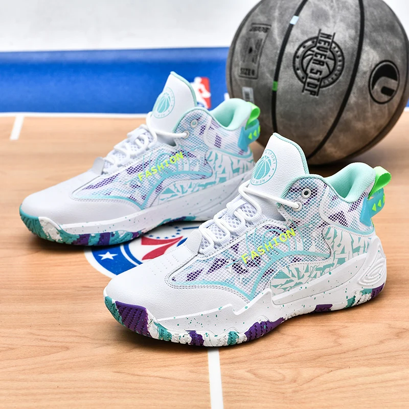 Новинка 2023, легкая Баскетбольная обувь, дышащая сетчатая Мужская универсальная тренировочная обувь для баскетбола с резиновой подошвой, ра...
Новинка 2023, легкая Баскетбольная обувь, дышащая сетчатая Мужская универсальная тренировочная обувь для баскетбола с резиновой подошвой, ра...