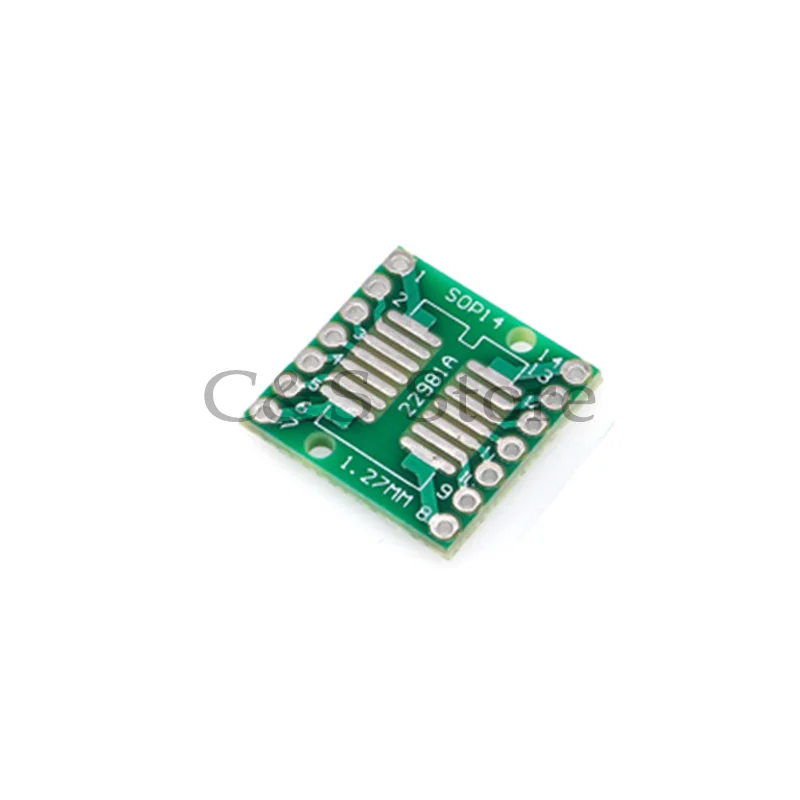 10pcs TSSOP14 SSOP14 SOP14 to DIP14 PCB Transfer Board DIP Pin Board Pitch Adapter
10pcs TSSOP14 SSOP14 SOP14 to DIP14 PCB Transfer Board DIP Pin Board Pitch Adapter
