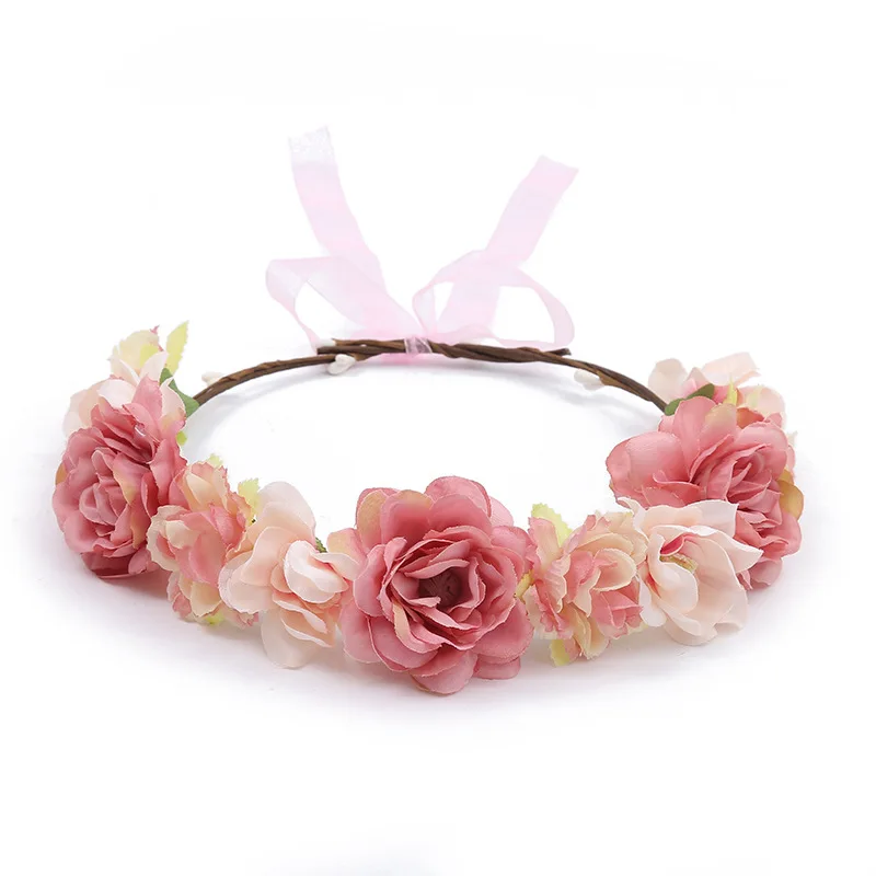 Women Hair Flower Crown Head Garland Wedding Hair Wreath Dried Flowers Corolla Garlands Floral Headband Headdress Hair Tiaras
Women Hair Flower Crown Head Garland Wedding Hair Wreath Dried Flowers Corolla Garlands Floral Headband Headdress Hair Tiaras
