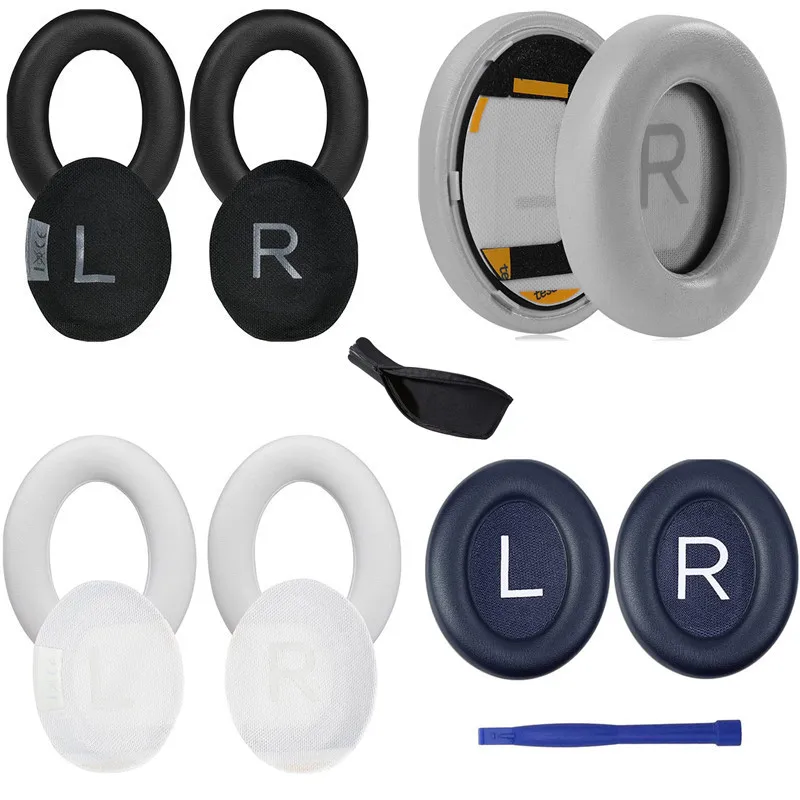 Replacement 1 Pair Protein Leather Ear Pads or Headband For Bose 700 NC700 Headphones Ear Pads Cover Black white gray blue
Replacement 1 Pair Protein Leather Ear Pads or Headband For Bose 700 NC700 Headphones Ear Pads Cover Black white gray blue