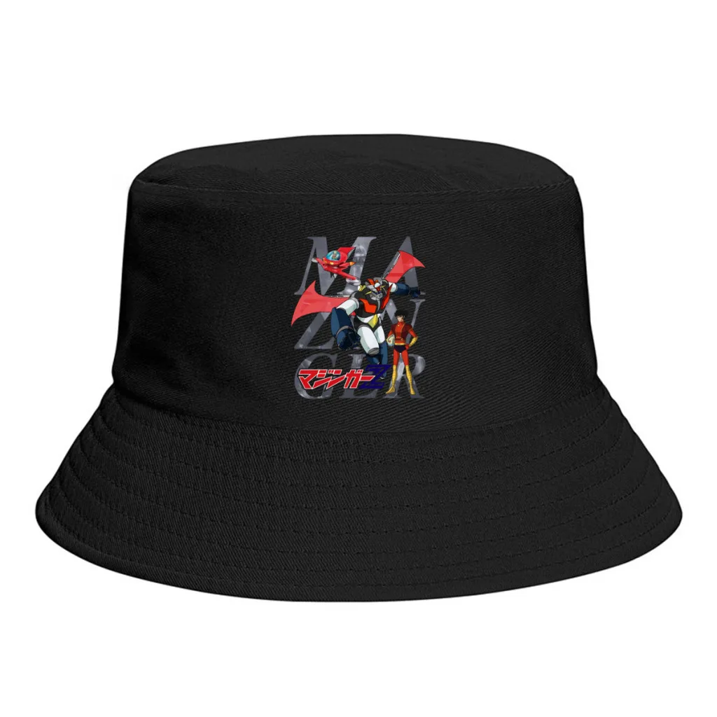 New Unisex Polyester Pilot Pilder Bucket Hat Women Summer Sunscreen Panama Cap UFO Robot Grendizer Mazinger Z Men Hat
New Unisex Polyester Pilot Pilder Bucket Hat Women Summer Sunscreen Panama Cap UFO Robot Grendizer Mazinger Z Men Hat