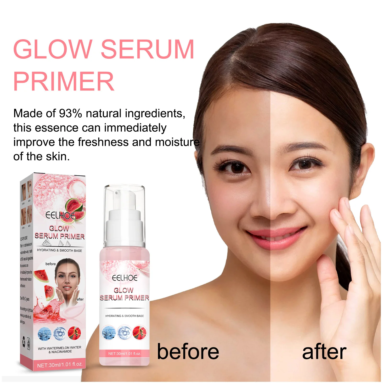 Collagen Facial Whitening Essence Niacinamide Brightening Hydrating Moisturizing Serum Improve Dull Yellow Dehydrated Skin Care
Collagen Facial Whitening Essence Niacinamide Brightening Hydrating Moisturizing Serum Improve Dull Yellow Dehydrated Skin Care