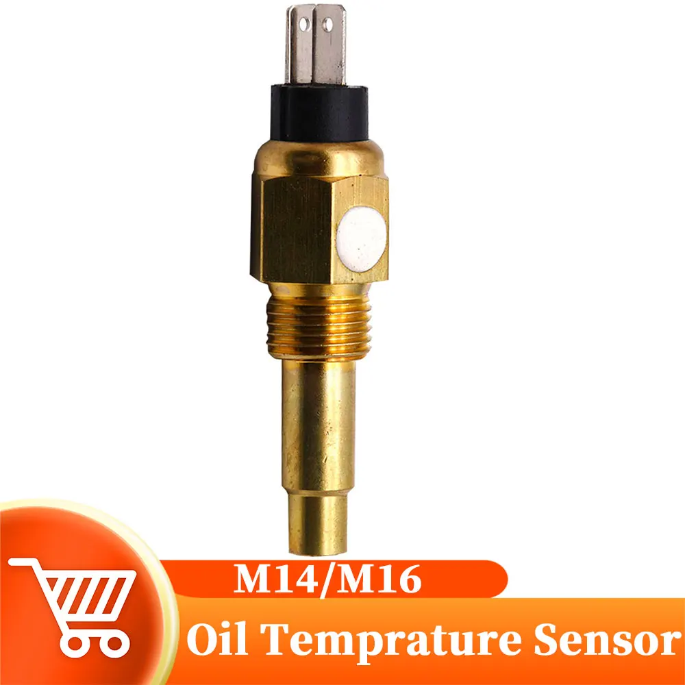 Универсальный датчик температуры дизельного двигателя M14/M16, датчик температуры масла, детали дизельного генератора с сигналом 
Универсальный датчик температуры дизельного двигателя M14/M16, датчик температуры масла, детали дизельного генератора с сигналом