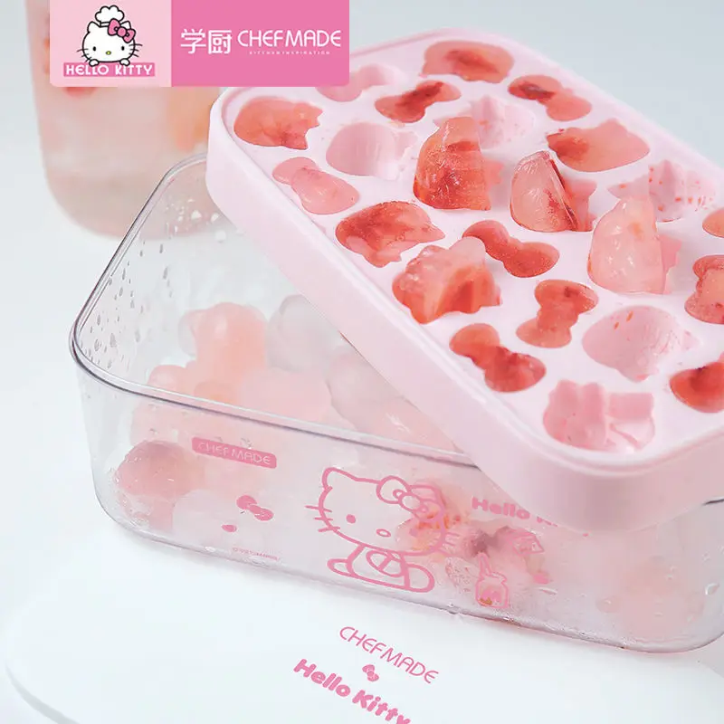 Силиконовый поднос для льда Sanrioed Hello Kittys, «сделай сам», Ijsbakje Kawaii, аниме инструменты для выпечки, аксессуары для хранения тортов, шоколада
Силиконовый поднос для льда Sanrioed Hello Kittys, «сделай сам», Ijsbakje Kawaii, аниме инструменты для выпечки, аксессуары для хранения тортов, шоколада