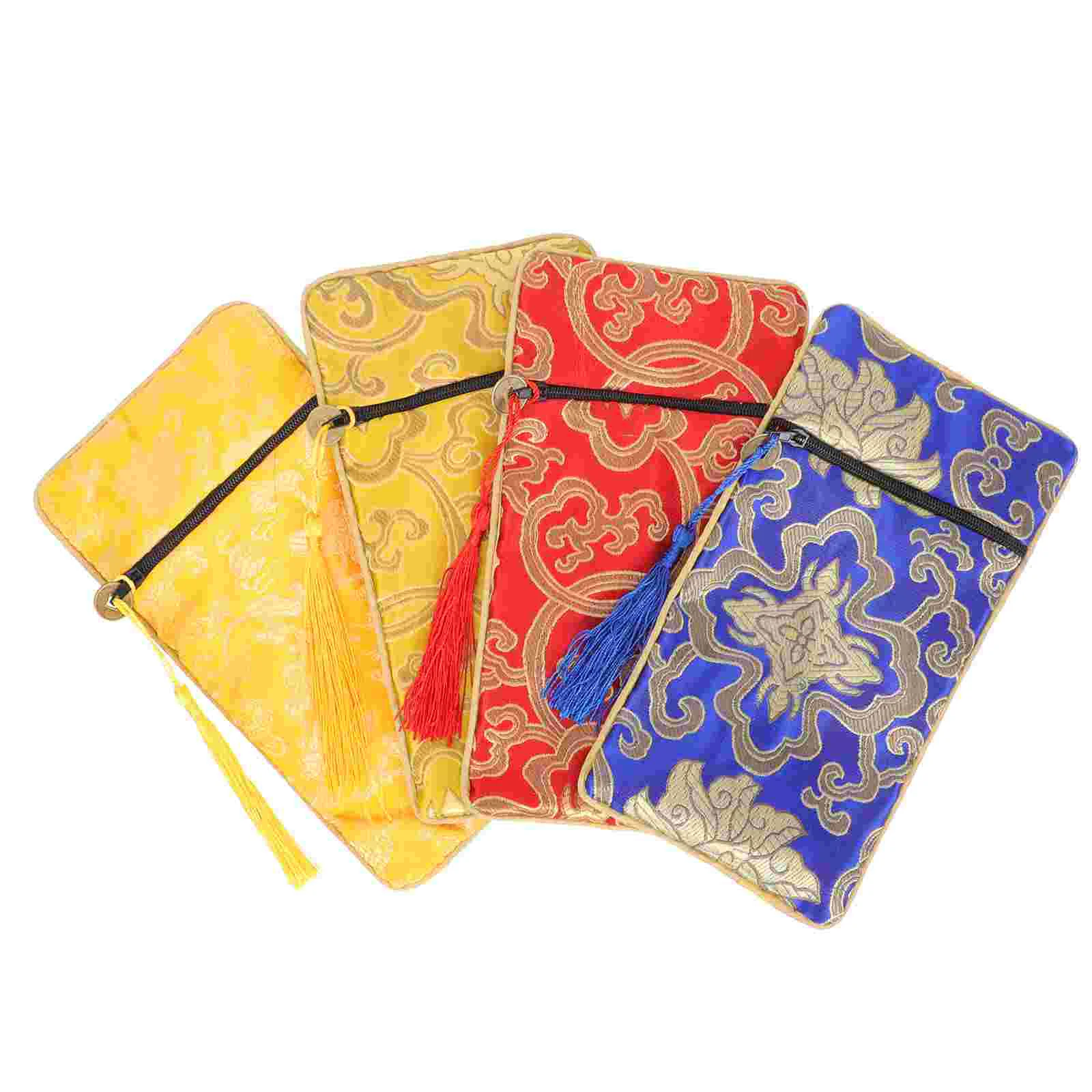 Jewelrypouch Brocade Purse Drawstringsilk Embroidered Cloth Chinese Scriptures Zippersachet Travel Embroidery Vintage Scripture
Jewelrypouch Brocade Purse Drawstringsilk Embroidered Cloth Chinese Scriptures Zippersachet Travel Embroidery Vintage Scripture