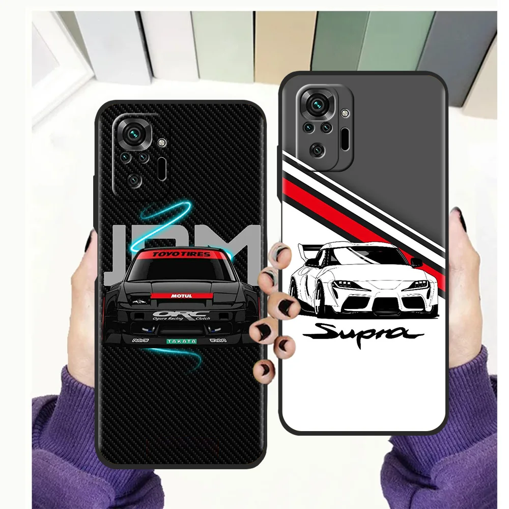 JDM Sports Cars Luxury Case For Redmi Note 11 Pro 10 9 9s 8 8T 7 Pro K40 Gaming 9A 9C 8 8A Pro Plus 5G Silicone Shell Fundas TPU
JDM Sports Cars Luxury Case For Redmi Note 11 Pro 10 9 9s 8 8T 7 Pro K40 Gaming 9A 9C 8 8A Pro Plus 5G Silicone Shell Fundas TPU
