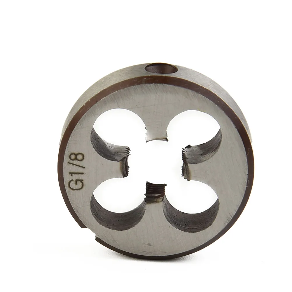 Pipe Thread Round Dies BSP BSP Straight Pipe Screw Thread Taps G1/8-28 G1/4-19 G3/8-19 G1/2-14 G3/4-14 G1-11 G Tap Die
Pipe Thread Round Dies BSP BSP Straight Pipe Screw Thread Taps G1/8-28 G1/4-19 G3/8-19 G1/2-14 G3/4-14 G1-11 G Tap Die
