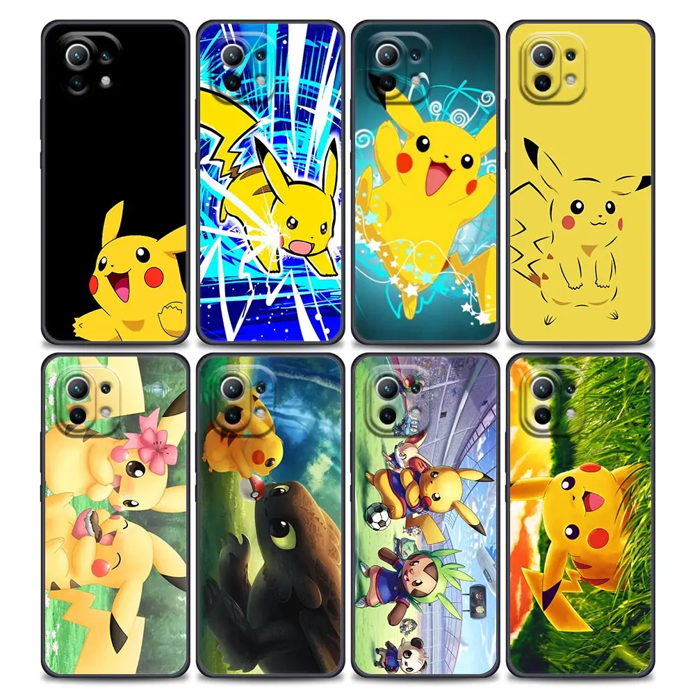 Cute Cartoon Pikachu Pokemon Phone Case for Xiaomi Mi 11i 11 11X 11T Poco X3 NFC M3 Pro F3 GT M4 Soft Silicone Cases Coque Funda
Cute Cartoon Pikachu Pokemon Phone Case for Xiaomi Mi 11i 11 11X 11T Poco X3 NFC M3 Pro F3 GT M4 Soft Silicone Cases Coque Funda