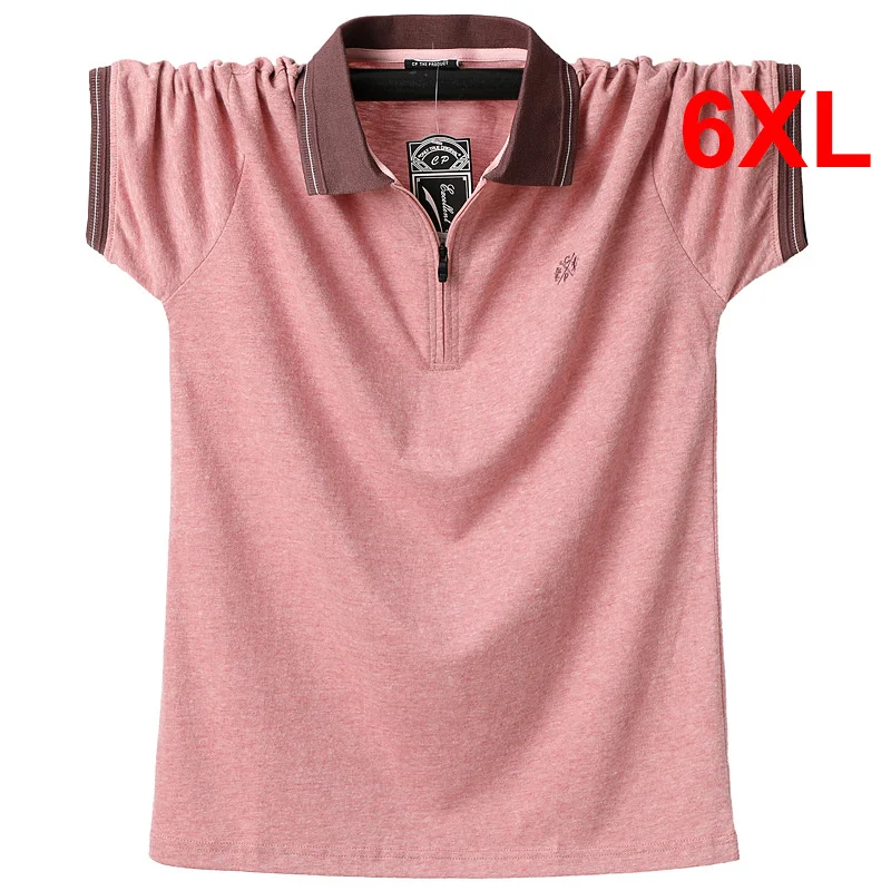 2022 Summer Zipper Polo Shirt Men Casual Short Sleeve Polo Shirts Cotton Fashion Breathable Loose Tops Male Plus Size 6XL HA206 
2022 Summer Zipper Polo Shirt Men Casual Short Sleeve Polo Shirts Cotton Fashion Breathable Loose Tops Male Plus Size 6XL HA206