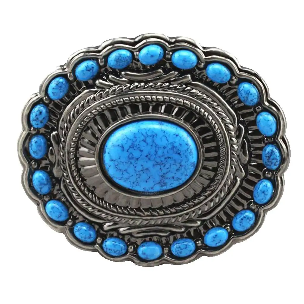 Vintage Bohemia Cowboy Belt Buckle Buckle Western Beryl Stone Jean Diamond 
Vintage Bohemia Cowboy Belt Buckle Buckle Western Beryl Stone Jean Diamond