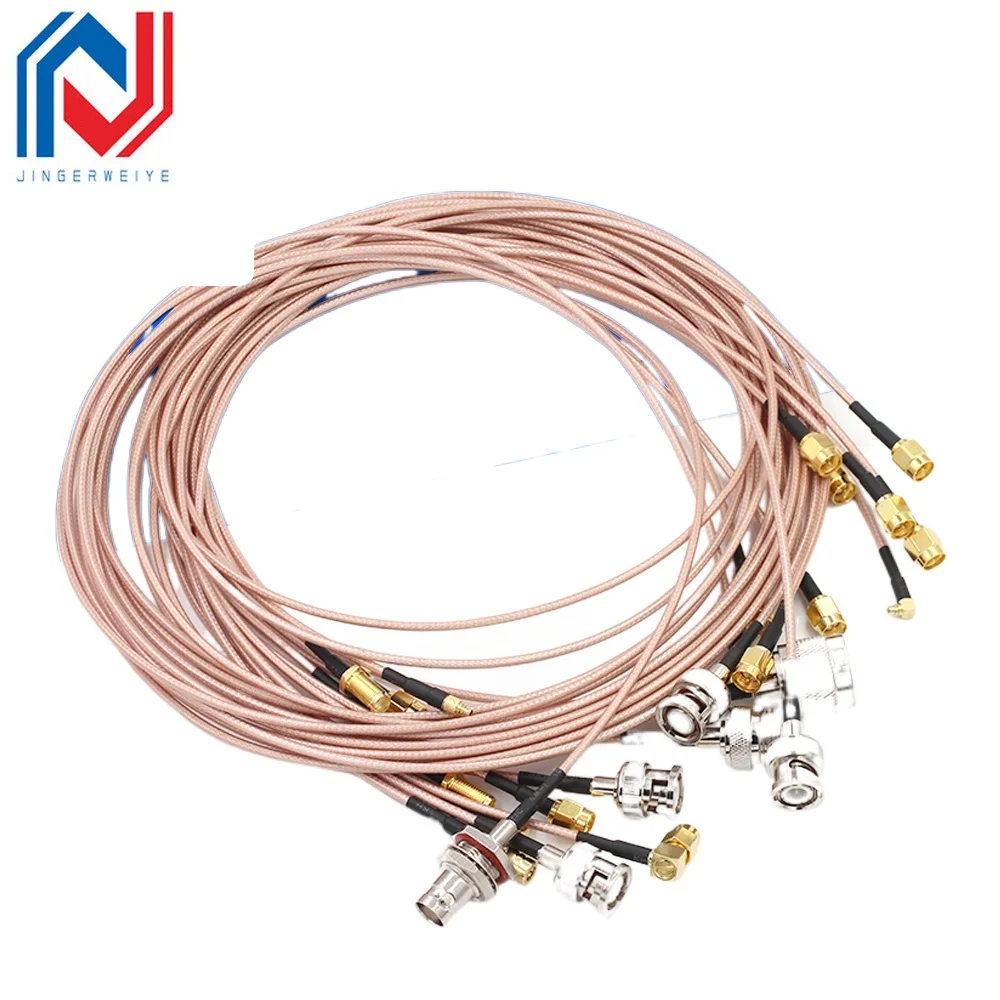 RF Connecting Cable BNC to SMA Male To Female RG316 Extension Cable N / SMA To MMCX SMB Adapter Nut Bulkhead Extension Coax
RF Connecting Cable BNC to SMA Male To Female RG316 Extension Cable N / SMA To MMCX SMB Adapter Nut Bulkhead Extension Coax