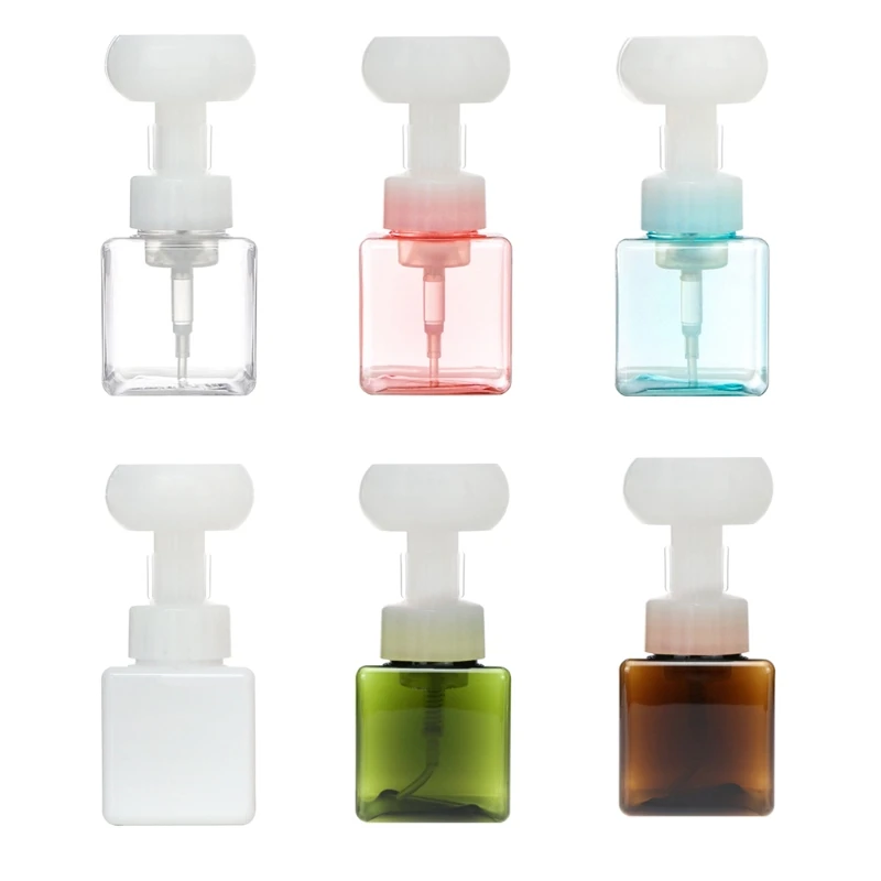 Q1QD Flower-shaped Foaming Hand Soap Pump Bottle Transparent 250ml Refillable Container for Lotion Shampoo Conditioner Empty
Q1QD Flower-shaped Foaming Hand Soap Pump Bottle Transparent 250ml Refillable Container for Lotion Shampoo Conditioner Empty