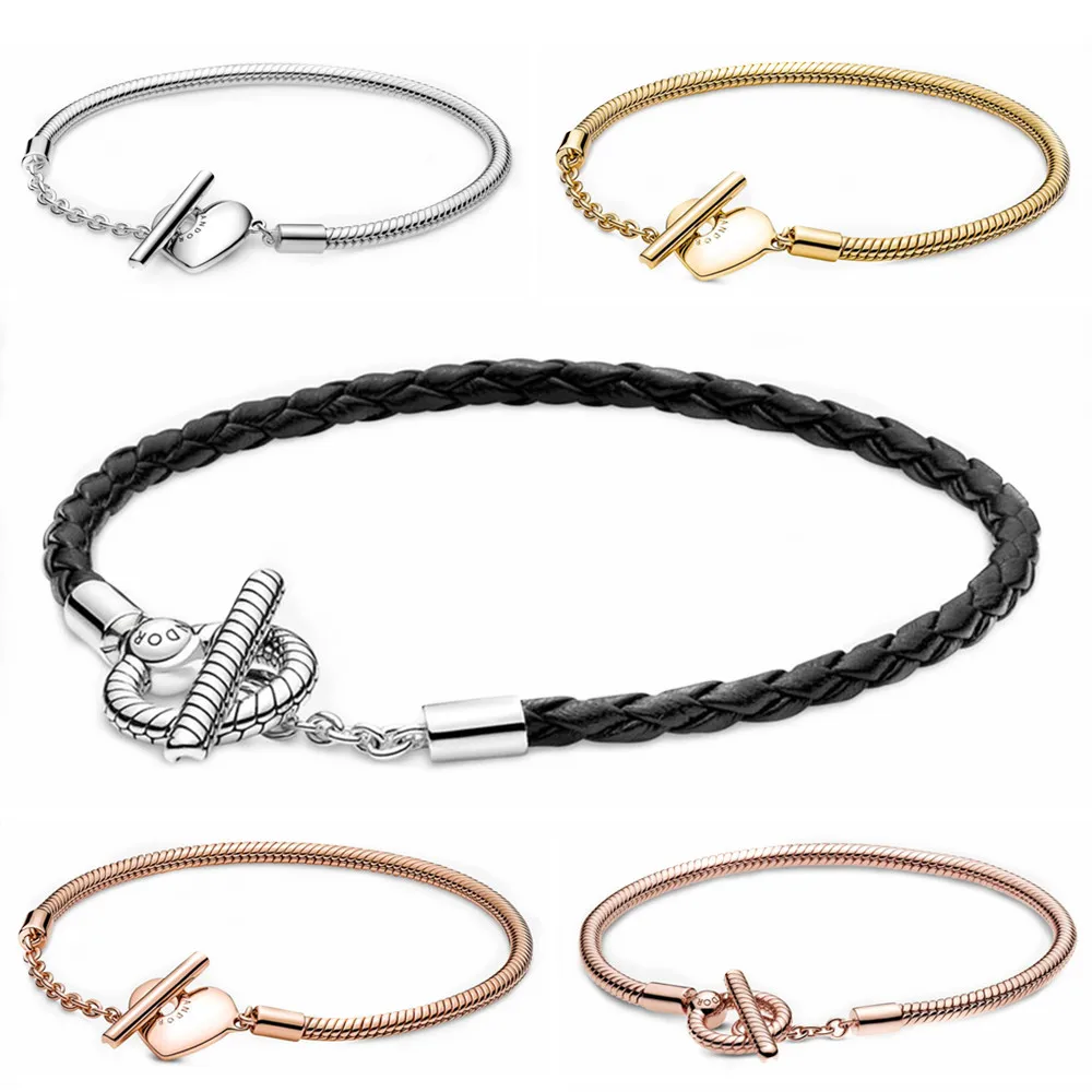 Jewelry Women Beadeds Bracelets Joyas De Plata Fit Original Pando DIY Accessories Charms 925 Sterling Silver Bangle Wholesale
Jewelry Women Beadeds Bracelets Joyas De Plata Fit Original Pando DIY Accessories Charms 925 Sterling Silver Bangle Wholesale