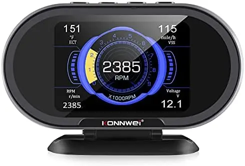 Автомобильный цифровой измерительный прибор KW206 OBD2, Автомобильный бортовой компьютер, умный OBD спидометр, температура воды, топливное давление
Автомобильный цифровой измерительный прибор KW206 OBD2, Автомобильный бортовой компьютер, умный OBD спидометр, температура воды, топливное давление