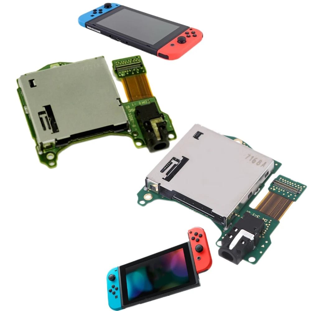 For Nintendo Switch Game Console Replacement Repair Parts Professional Headphone Jack Game Card Reader Accessories Professional
For Nintendo Switch Game Console Replacement Repair Parts Professional Headphone Jack Game Card Reader Accessories Professional
