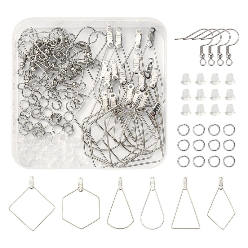 Earrings Beading Hoop Earring Finding Teardrop Earring for TRIANGLE Earring Round Hoop Earring for Jewelry Making DIY Cr
Earrings Beading Hoop Earring Finding Teardrop Earring for TRIANGLE Earring Round Hoop Earring for Jewelry Making DIY Cr