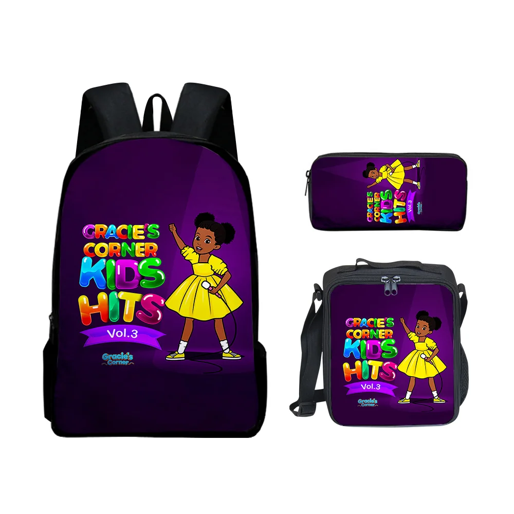 Harajuku Novelty Gracies Corner 3pcs/Set Backpack 3D Print School Student Bookbag Anime Laptop Daypack Lunch Bag Pencil Case 
Harajuku Novelty Gracies Corner 3pcs/Set Backpack 3D Print School Student Bookbag Anime Laptop Daypack Lunch Bag Pencil Case