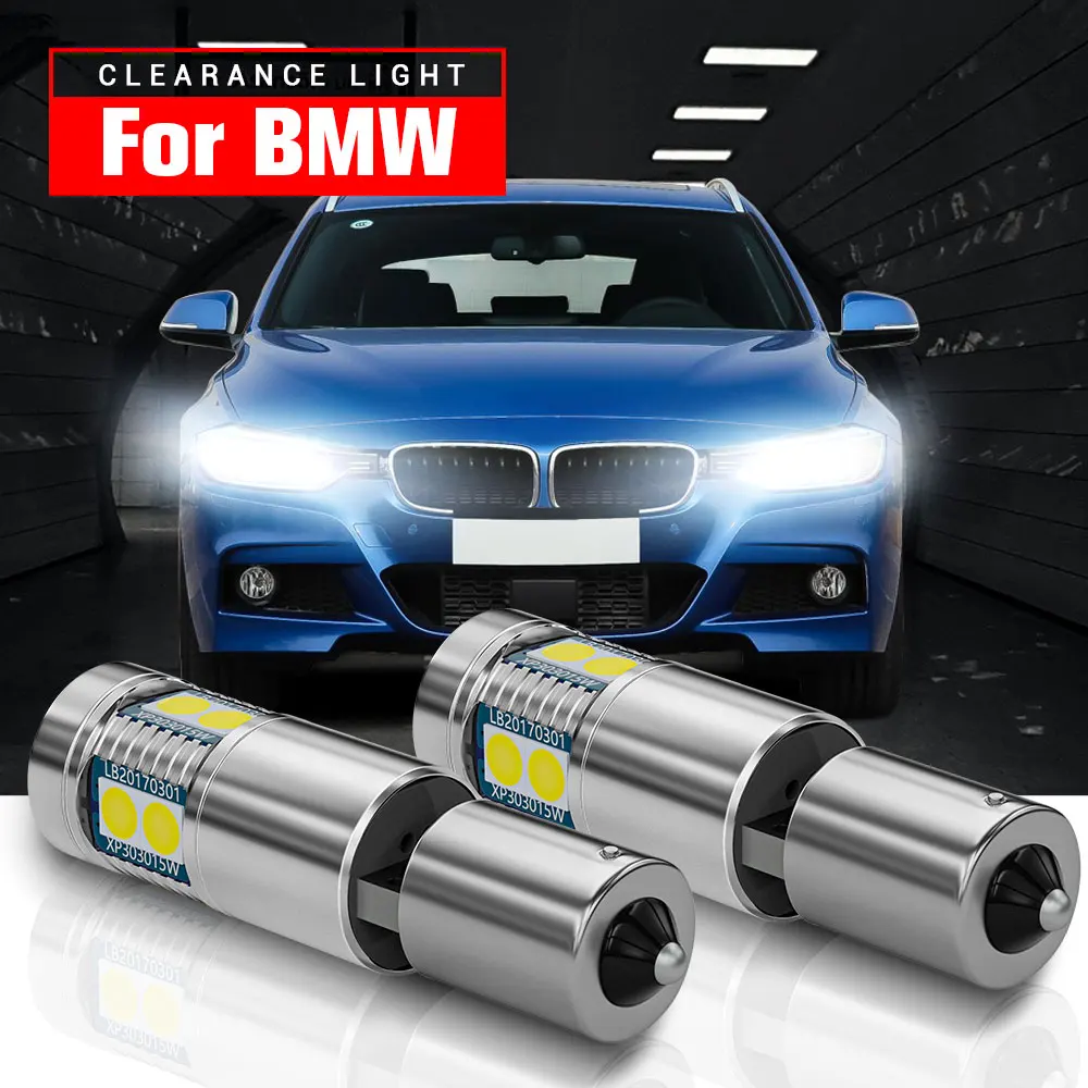2pcs LED Clearance Light Parking Blub H6W BAX9S 64132 Canbus For BMW F20 F21 F23 F22 F87 F30 F80 F34 F31 X5 E53 1 2 3 Series
2pcs LED Clearance Light Parking Blub H6W BAX9S 64132 Canbus For BMW F20 F21 F23 F22 F87 F30 F80 F34 F31 X5 E53 1 2 3 Series
