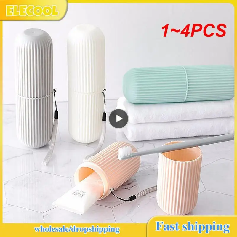 1~4PCS Travel Portable Toothbrush Toothpaste Holder Storage Case Box Organizer Household Storage Cup Outdoor Holder Bathroom
1~4PCS Travel Portable Toothbrush Toothpaste Holder Storage Case Box Organizer Household Storage Cup Outdoor Holder Bathroom