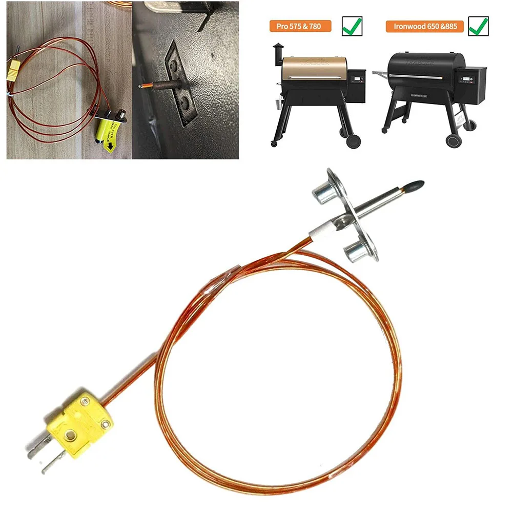 Комплект зондов термопары Traeger для Ironwood 650/885 и Pro 575/780 KIT0422, поддерживает точность температуры гриля
Комплект зондов термопары Traeger для Ironwood 650/885 и Pro 575/780 KIT0422, поддерживает точность температуры гриля