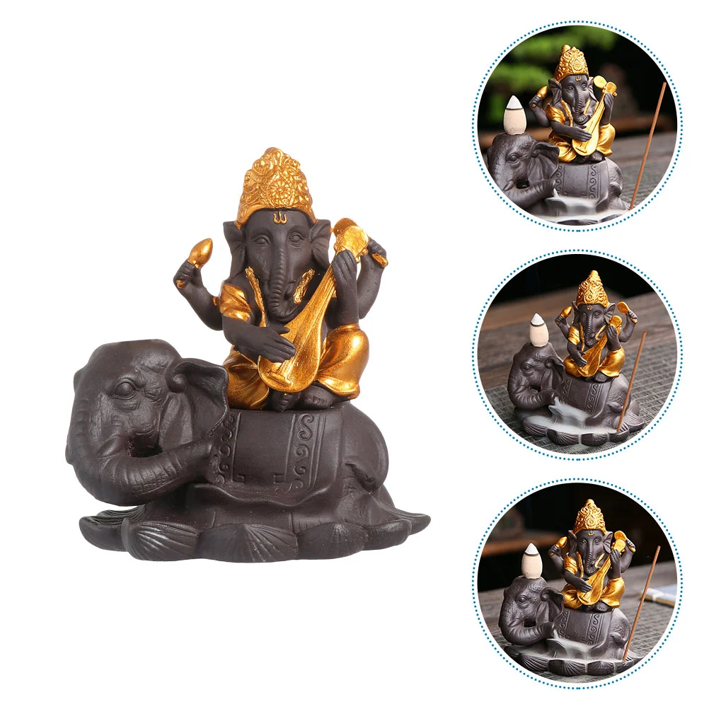 Ganisa God Ganesh Head Backflow Incense Burner Incense Cone Burner Backflow Censer
Ganisa God Ganesh Head Backflow Incense Burner Incense Cone Burner Backflow Censer