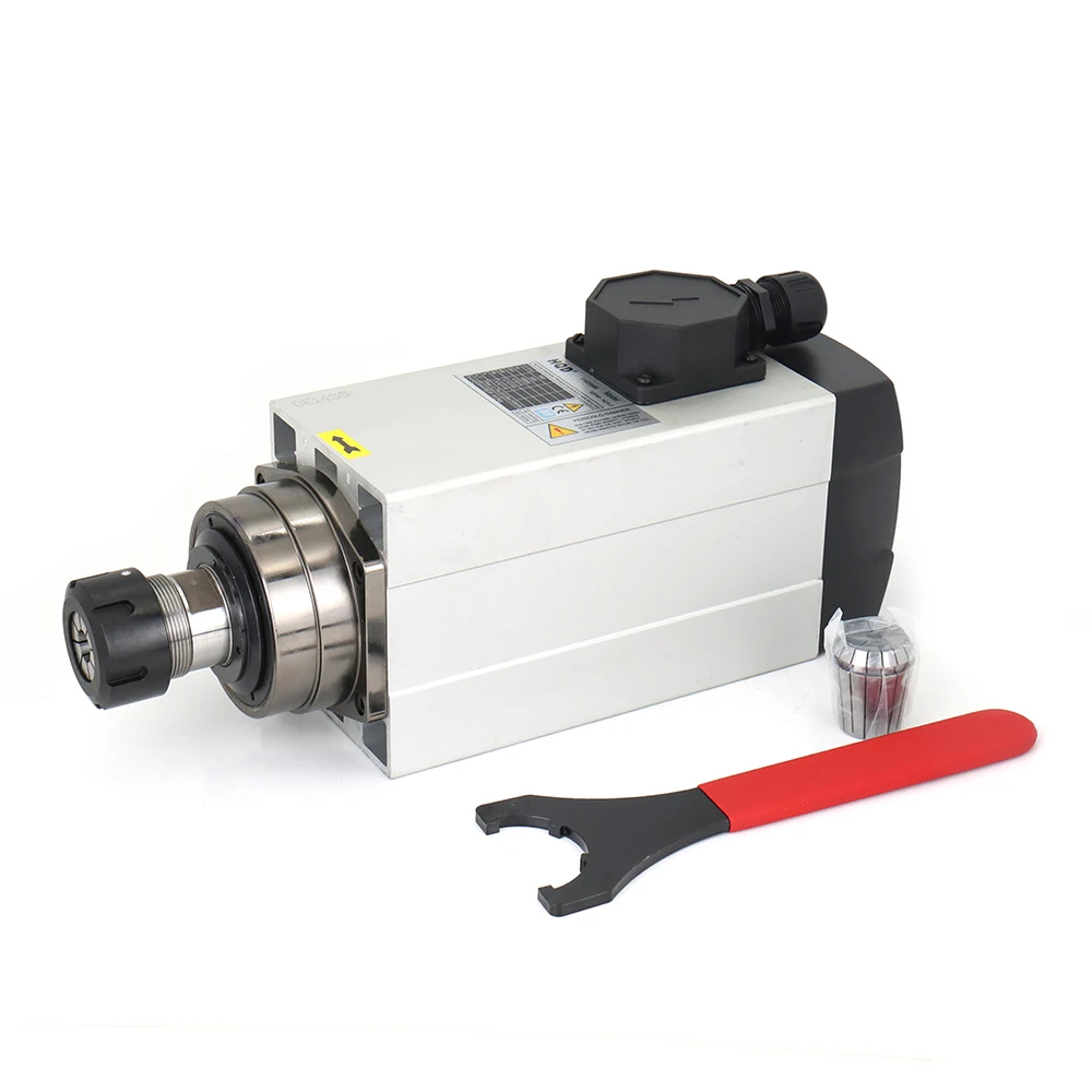 HQD CNC Spindle GDF60-18Z 4.5-6KW Air Cooled Spindle Motor 380V 220V 18000rpm ER32 300Hz For CNC Milling Router Machine
HQD CNC Spindle GDF60-18Z 4.5-6KW Air Cooled Spindle Motor 380V 220V 18000rpm ER32 300Hz For CNC Milling Router Machine