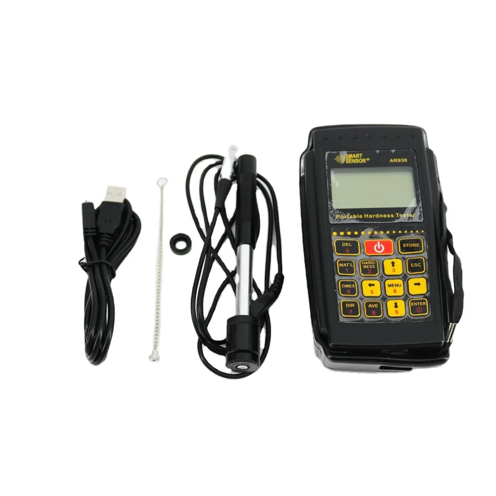 Smart Sensor AR936 High Accuracy Portable Digital Leeb Hardness Tester 170 To 960 HLD Unit HL HB HRC HRA HV HS
Smart Sensor AR936 High Accuracy Portable Digital Leeb Hardness Tester 170 To 960 HLD Unit HL HB HRC HRA HV HS