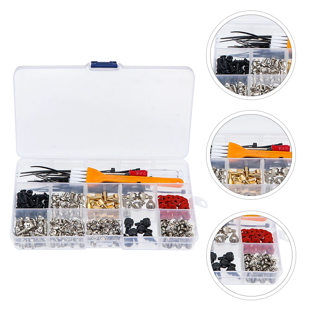 Computer Screw Screws Kit Pc Standoffs Set Repair Drive Diy Tablet Accessories Hard Power Bolt Washermount Cable Tie Assortment
Computer Screw Screws Kit Pc Standoffs Set Repair Drive Diy Tablet Accessories Hard Power Bolt Washermount Cable Tie Assortment