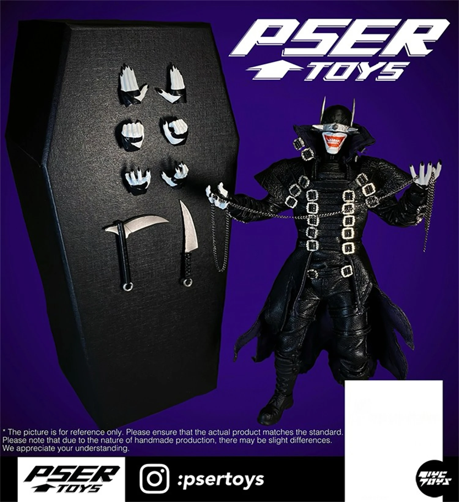 PSERTOYS масштаб 1/12 сумасшедшая Веселая летучая мышь экшн-фигурка 6 дюймов Коллекционная модель игрушки
PSERTOYS масштаб 1/12 сумасшедшая Веселая летучая мышь экшн-фигурка 6 дюймов Коллекционная модель игрушки