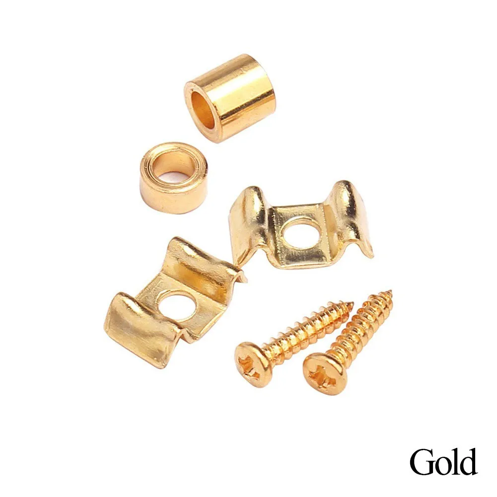 1 Pair Of String Retainers Electric Gold/Black/Chrome Guitar String Trees/Retainers With Screw Newest Practical
1 Pair Of String Retainers Electric Gold/Black/Chrome Guitar String Trees/Retainers With Screw Newest Practical
