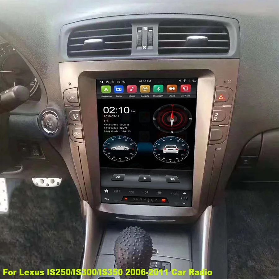 10.4" Tesla Screen Head UNIT Car Multimedia Player for Lexus IS250 IS300 IS350 2006-2011 Android Radio GPS Navigation Carplay
10.4" Tesla Screen Head UNIT Car Multimedia Player for Lexus IS250 IS300 IS350 2006-2011 Android Radio GPS Navigation Carplay