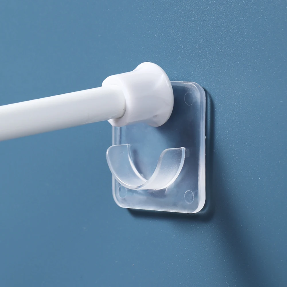 2/4PCS Shower Curtain Rod Mount Holder For Wall Adhesive Bathroom Shower Rod Tension Retainer No Drilling Stick For Closet
2/4PCS Shower Curtain Rod Mount Holder For Wall Adhesive Bathroom Shower Rod Tension Retainer No Drilling Stick For Closet