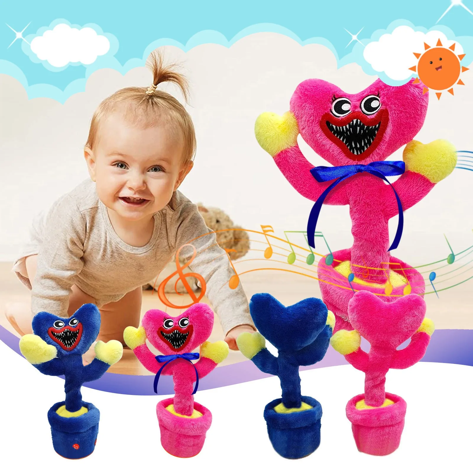 Милая говорящая игрушка Huggy Wuggy, электронные плюшевые игрушки, электронная запись, повторение для детей, образование, забавный подарок на Хэ...
Милая говорящая игрушка Huggy Wuggy, электронные плюшевые игрушки, электронная запись, повторение для детей, образование, забавный подарок на Хэ...