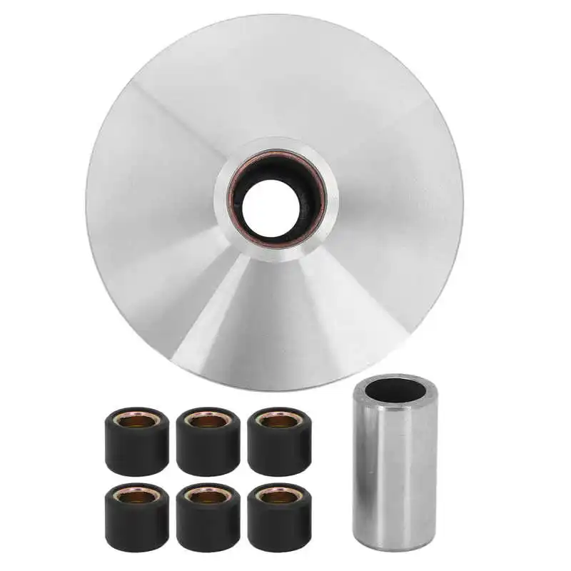 Engine Variator Set Grooves Desgin 6.5g Roller Weights Racing Variator Kit Complete Replacement for GY6 80cc 139QMA 1P39QMB for
Engine Variator Set Grooves Desgin 6.5g Roller Weights Racing Variator Kit Complete Replacement for GY6 80cc 139QMA 1P39QMB for