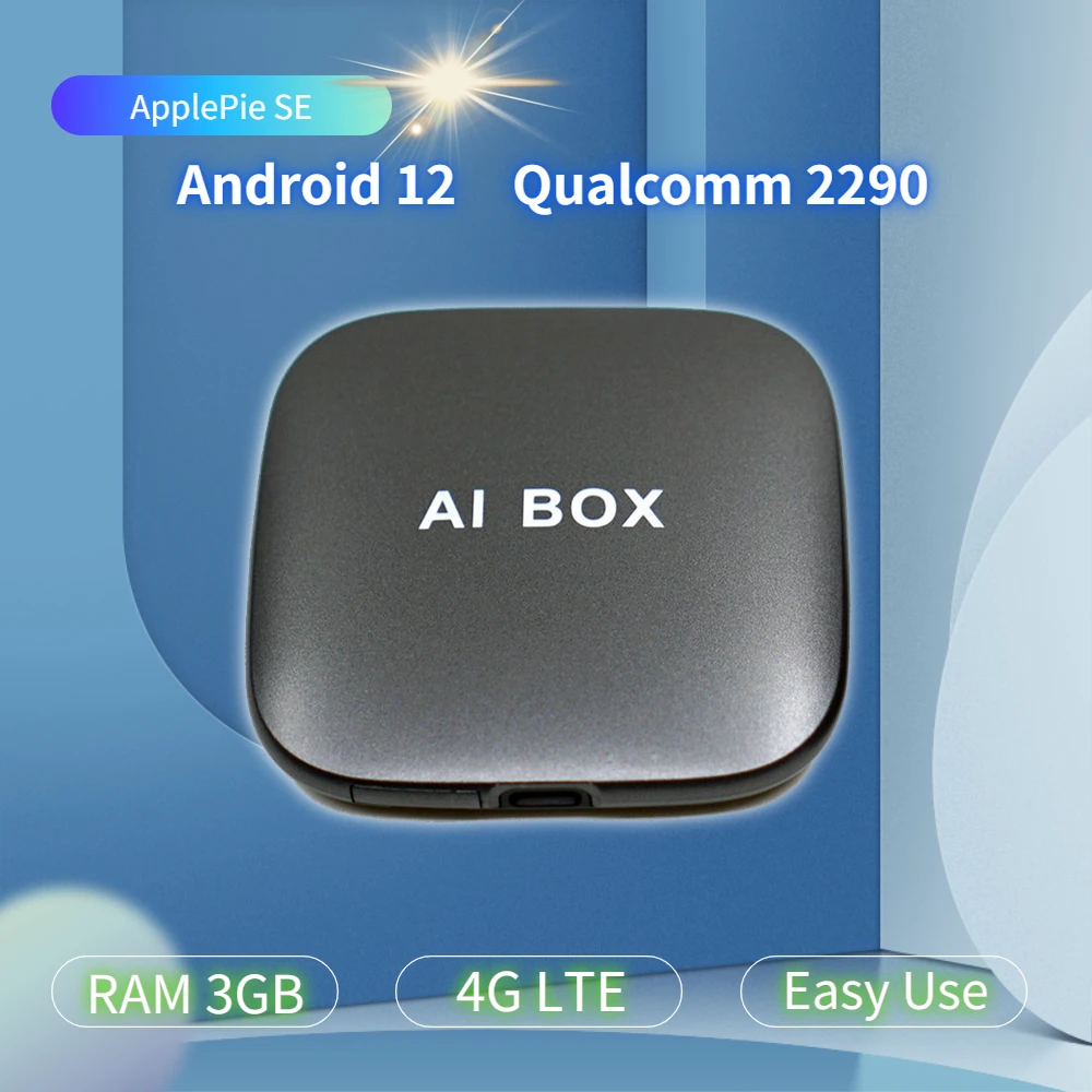 ApplePie SE беспроводной CarPlay Car Ai Box Android 12 Qualcomm RAM 3 Гб Plug and Play 4G LTE Youtube Netfix для Benz Nissan Toyot Ho
ApplePie SE беспроводной CarPlay Car Ai Box Android 12 Qualcomm RAM 3 Гб Plug and Play 4G LTE Youtube Netfix для Benz Nissan Toyot Ho