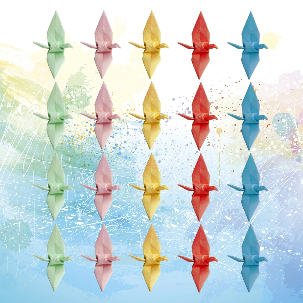 Paper Origami Crane Garland Folding Cranes Birds Diy Decoration Ornament Colors Mixed Bird Folded Hanging String Japanesetable
Paper Origami Crane Garland Folding Cranes Birds Diy Decoration Ornament Colors Mixed Bird Folded Hanging String Japanesetable