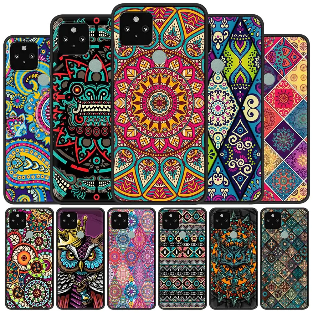 Mandala Art Pattern Coque for Google Pixel 6 Pro 5 5a 4 4a 3 3a XL 5G Soft Silicone Back Cover for Pixel 4XL 3XL Colorful Fundas
Mandala Art Pattern Coque for Google Pixel 6 Pro 5 5a 4 4a 3 3a XL 5G Soft Silicone Back Cover for Pixel 4XL 3XL Colorful Fundas