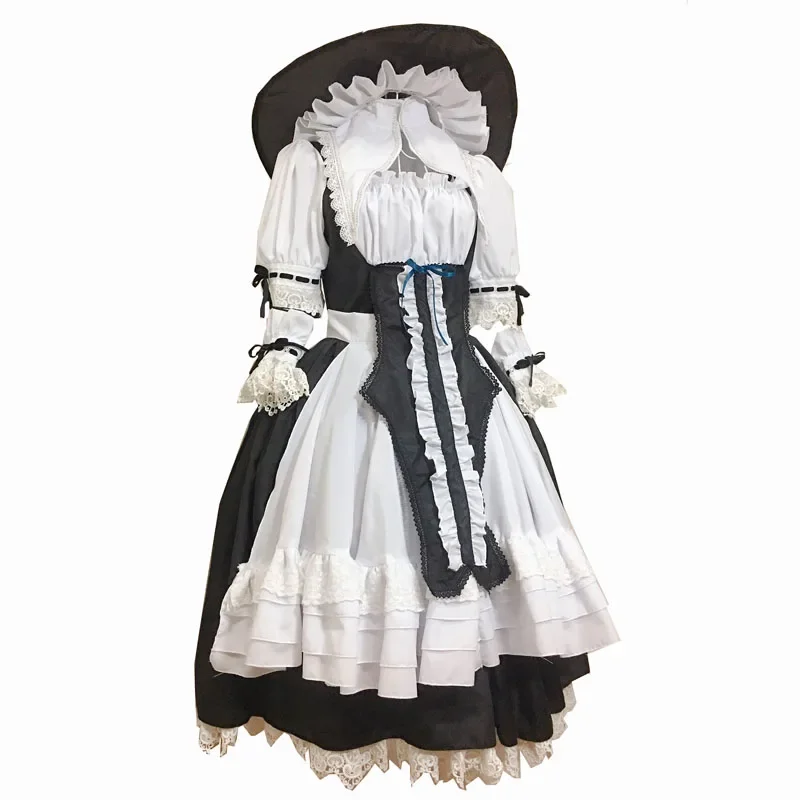 

TouHou Project Kirisame Marisa CuriositiesofLotusAsia Cosplay Costume,Size customizable,Halloween Performance 11