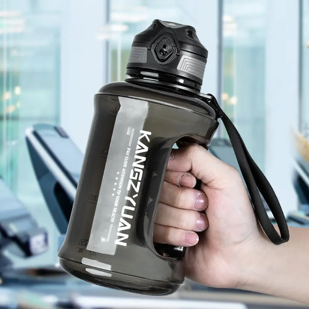 Universal Gradient Color Motivational Sports Big Water Bottle Sport Water Kettle Portable Food Grade
Universal Gradient Color Motivational Sports Big Water Bottle Sport Water Kettle Portable Food Grade